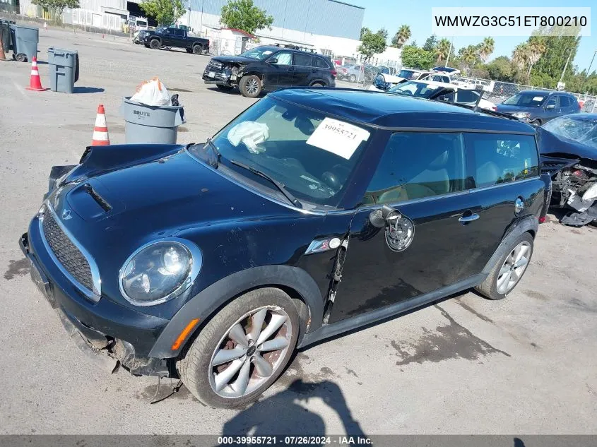 2014 Mini Clubman Cooper S VIN: WMWZG3C51ET800210 Lot: 39955721