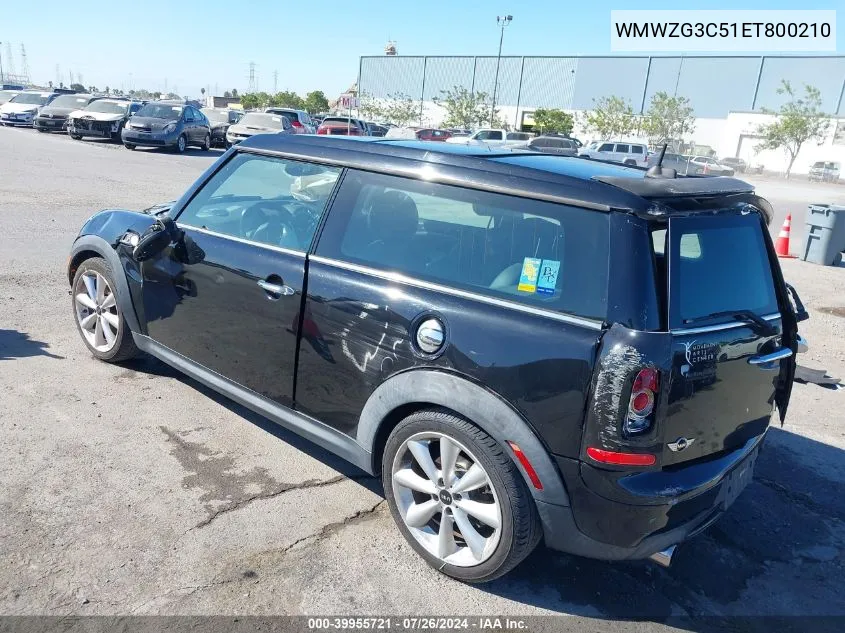 WMWZG3C51ET800210 2014 Mini Clubman Cooper S