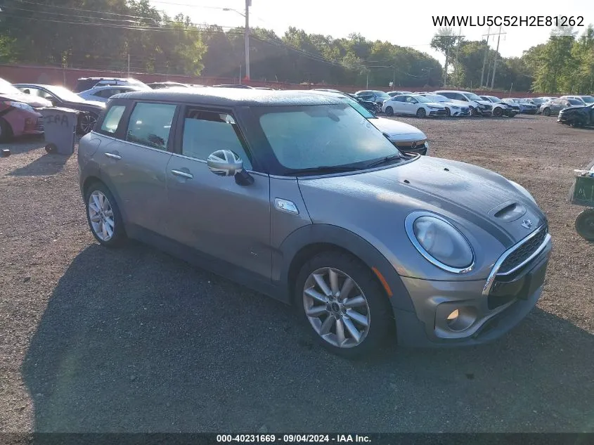 WMWLU5C52H2E81262 2017 Mini Clubman Cooper S