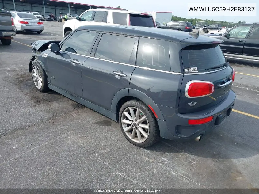 WMWLU5C59H2E83137 2017 Mini Clubman Cooper S