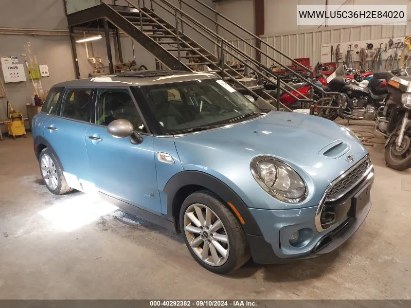 WMWLU5C36H2E84020 2017 Mini Clubman Cooper S