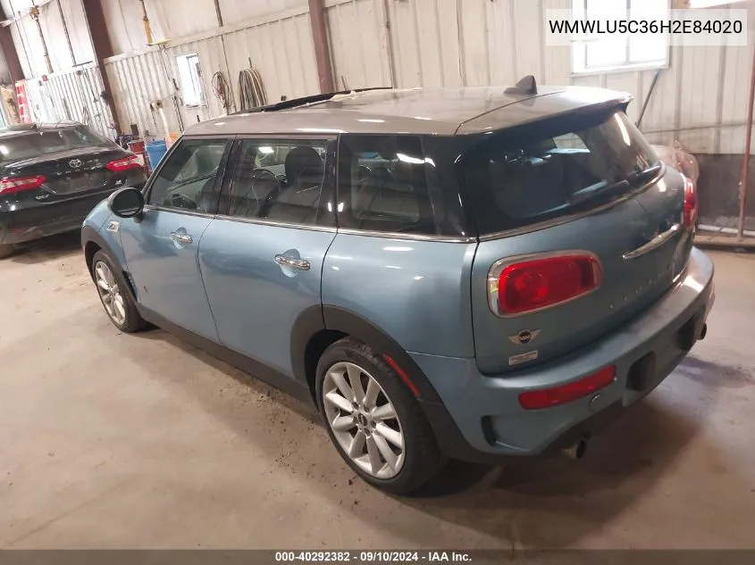 WMWLU5C36H2E84020 2017 Mini Clubman Cooper S