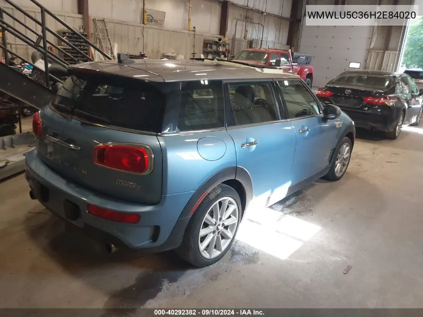 WMWLU5C36H2E84020 2017 Mini Clubman Cooper S