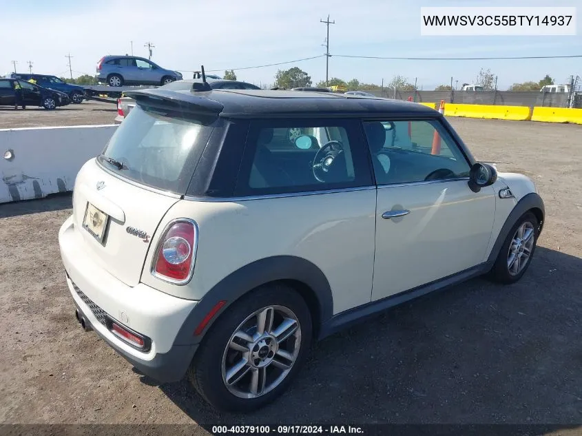 WMWSV3C55BTY14937 2011 Mini Cooper S