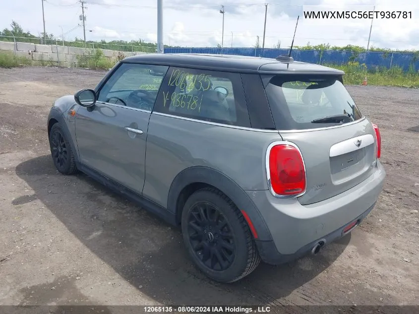 WMWXM5C56ET936781 2014 Mini Cooper