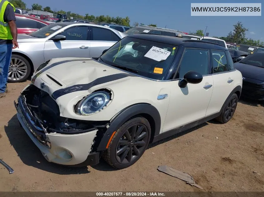 2019 Mini Hardtop Cooper S VIN: WMWXU3C59K2H87386 Lot: 40207577