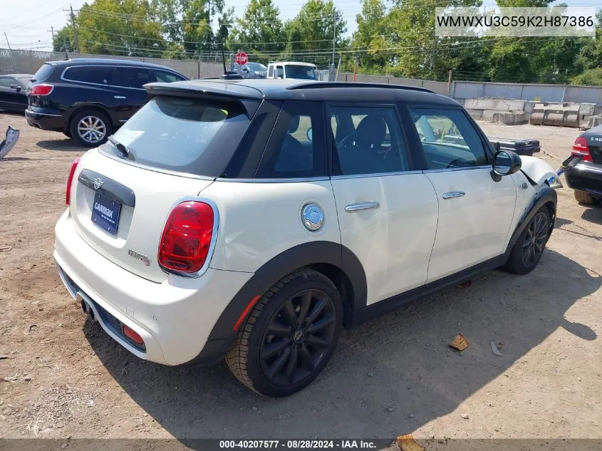 WMWXU3C59K2H87386 2019 Mini Hardtop Cooper S