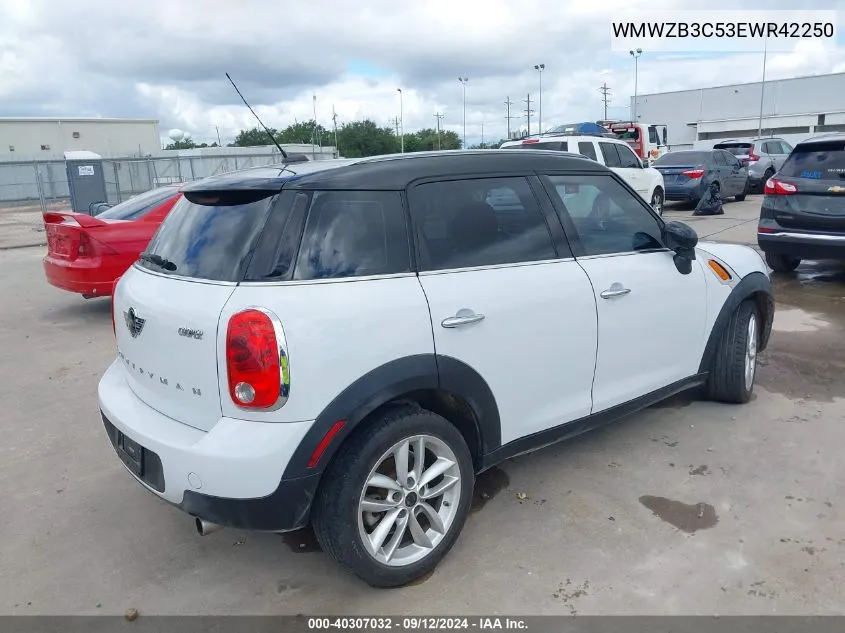 WMWZB3C53EWR42250 2014 Mini Countryman Cooper