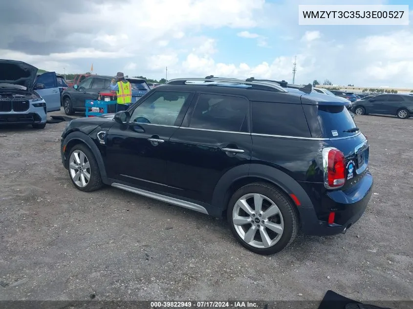 2018 Mini Countryman Cooper S VIN: WMZYT3C35J3E00527 Lot: 39822949