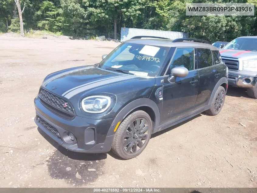 2023 Mini Countryman Cooper S VIN: WMZ83BR09P3P43936 Lot: 40278592