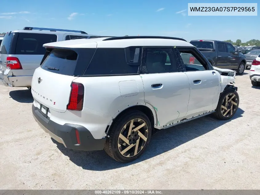 2025 Mini Countryman S Countryman All4 VIN: WMZ23GA07S7P29565 Lot: 40262109