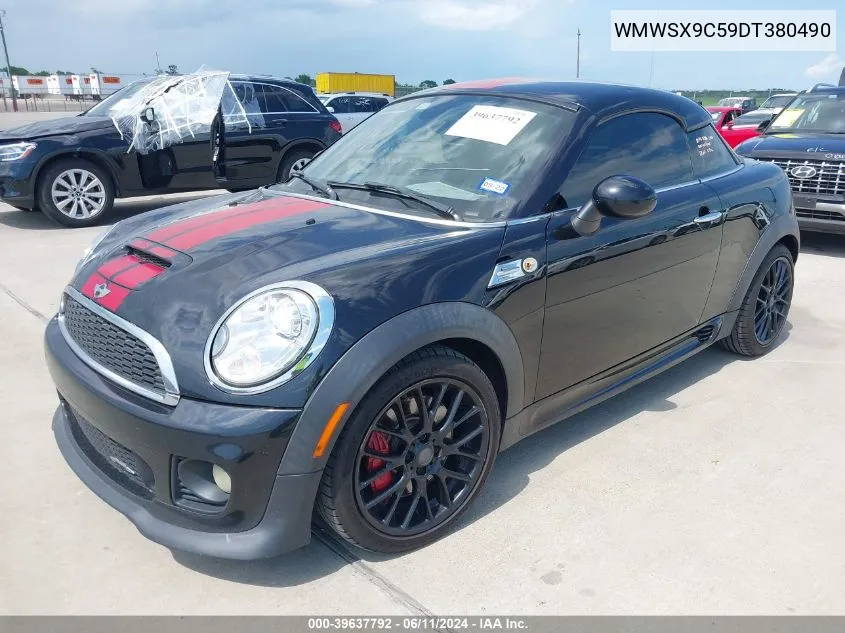 WMWSX9C59DT380490 2013 Mini Coupe John Cooper Works