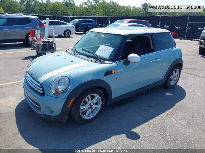 WMWSU3C50DT546000 2013 Mini Hardtop Cooper