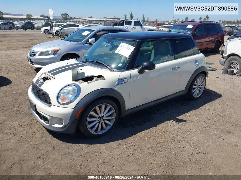 WMWSV3C52DT390586 2013 Mini Hardtop Cooper S