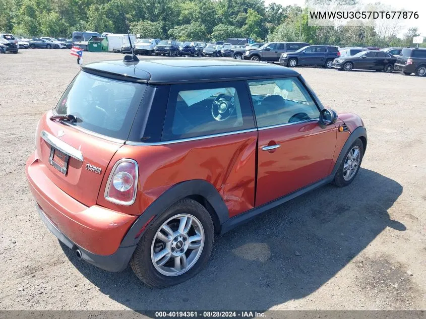 WMWSU3C57DT677876 2013 Mini Hardtop Cooper