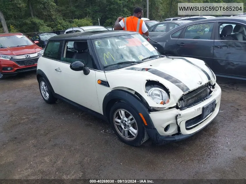 WMWSU3C59DT685204 2013 Mini Hardtop Cooper