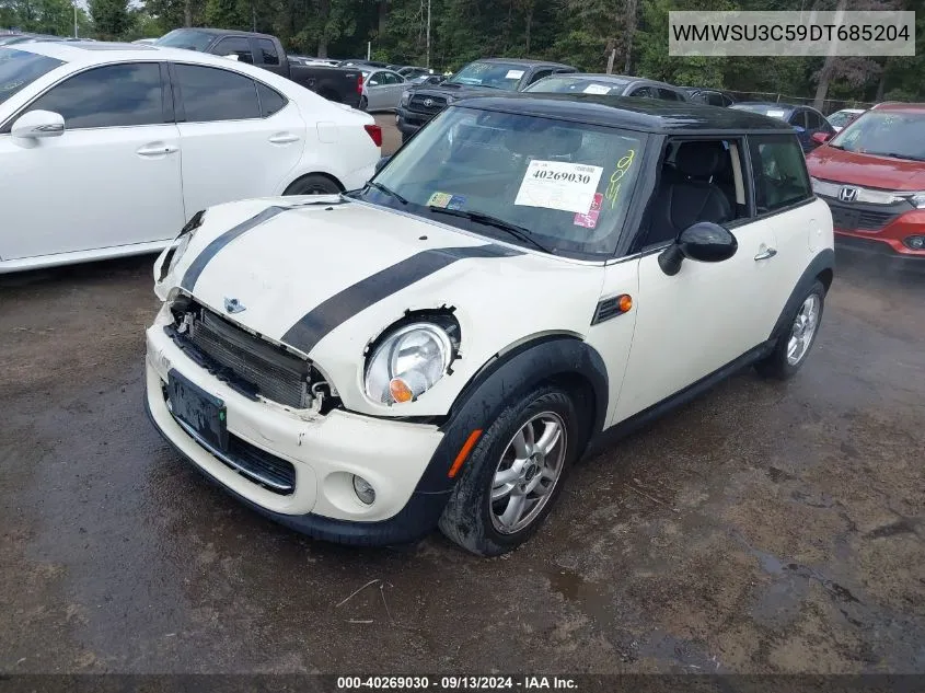 WMWSU3C59DT685204 2013 Mini Hardtop Cooper