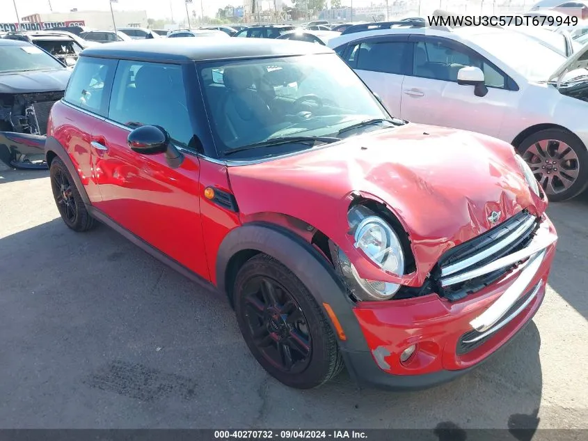 2013 Mini Hardtop Cooper VIN: WMWSU3C57DT679949 Lot: 40270732