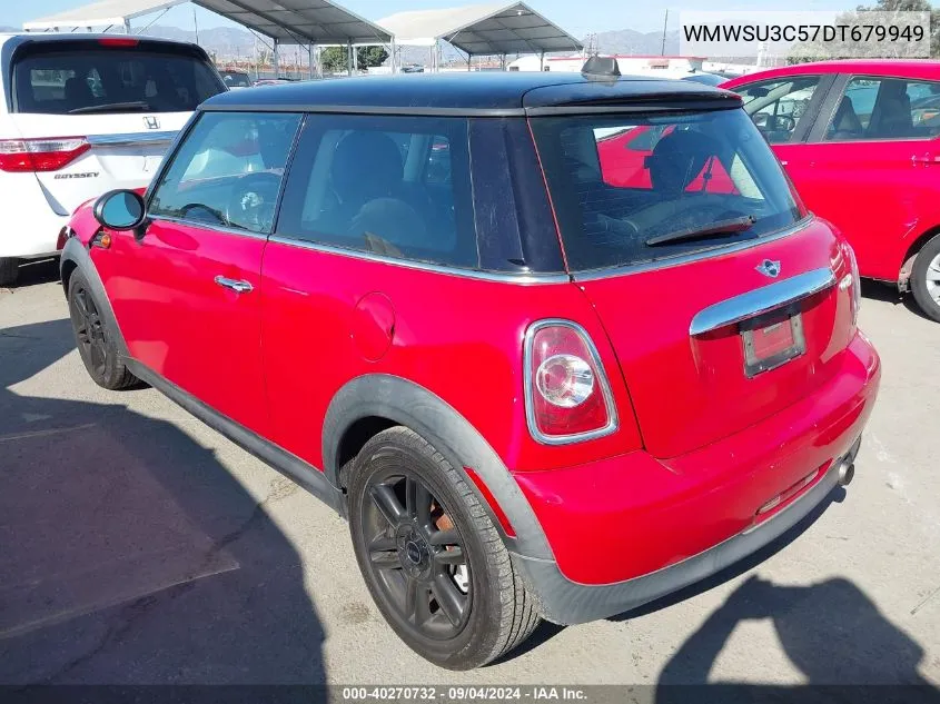 WMWSU3C57DT679949 2013 Mini Hardtop Cooper