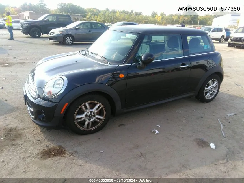 2013 Mini Hardtop Cooper VIN: WMWSU3C50DT677380 Lot: 40353056