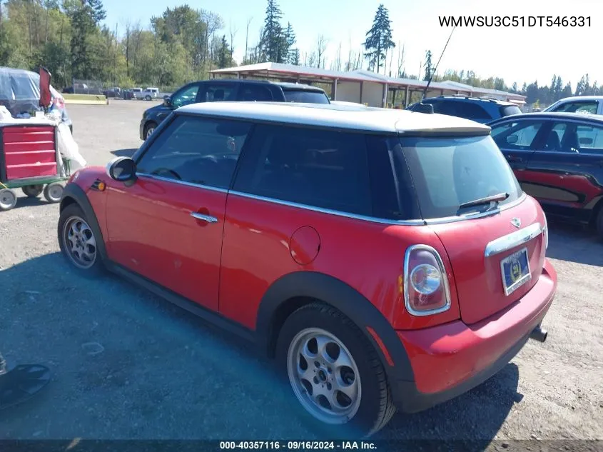 WMWSU3C51DT546331 2013 Mini Hardtop Cooper