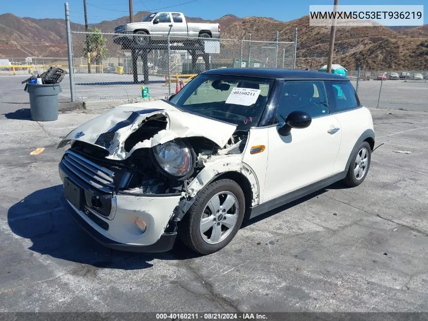 2014 Mini Hardtop Cooper VIN: WMWXM5C53ET936219 Lot: 40160211