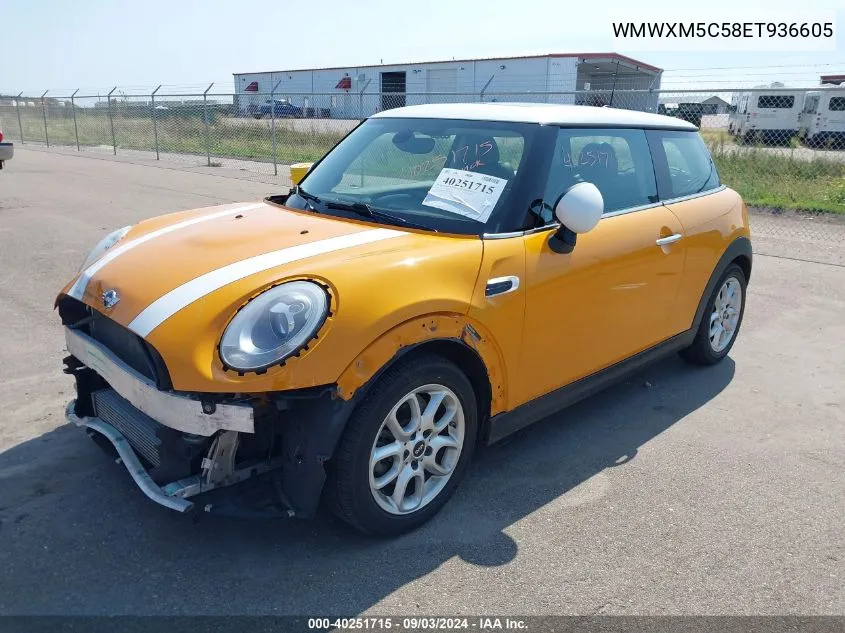 2014 Mini Hardtop Cooper VIN: WMWXM5C58ET936605 Lot: 40251715