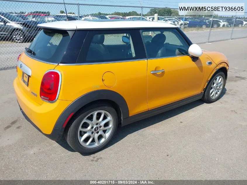 2014 Mini Hardtop Cooper VIN: WMWXM5C58ET936605 Lot: 40251715