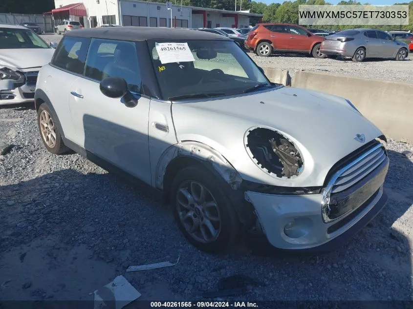 2014 Mini Hardtop Cooper VIN: WMWXM5C57ET730353 Lot: 40261565