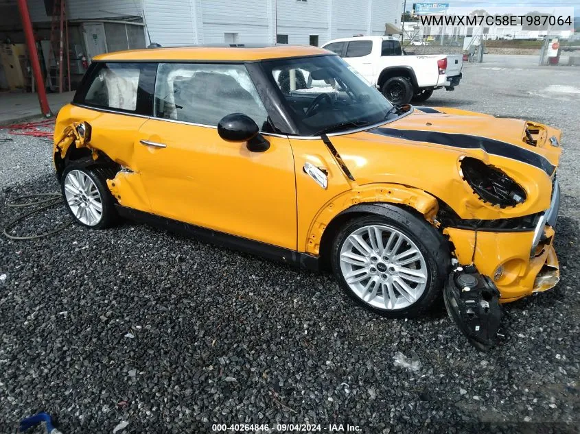 WMWXM7C58ET987064 2014 Mini Hardtop Cooper S