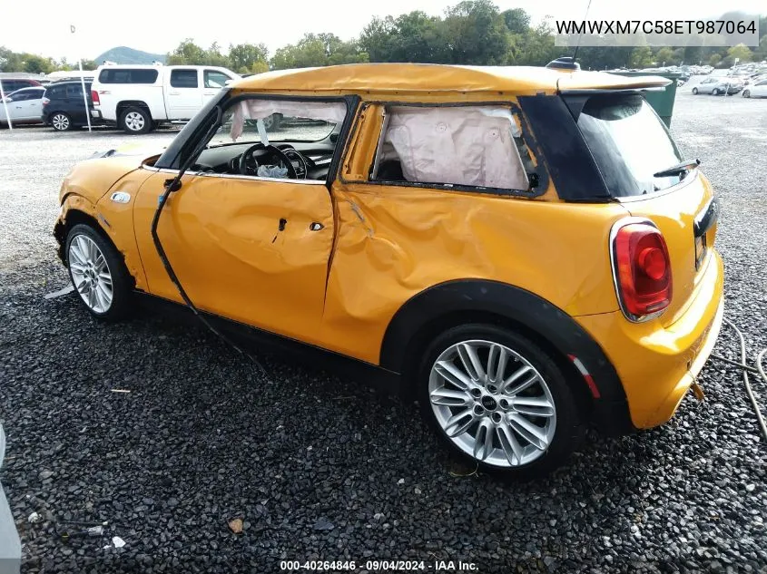 WMWXM7C58ET987064 2014 Mini Hardtop Cooper S