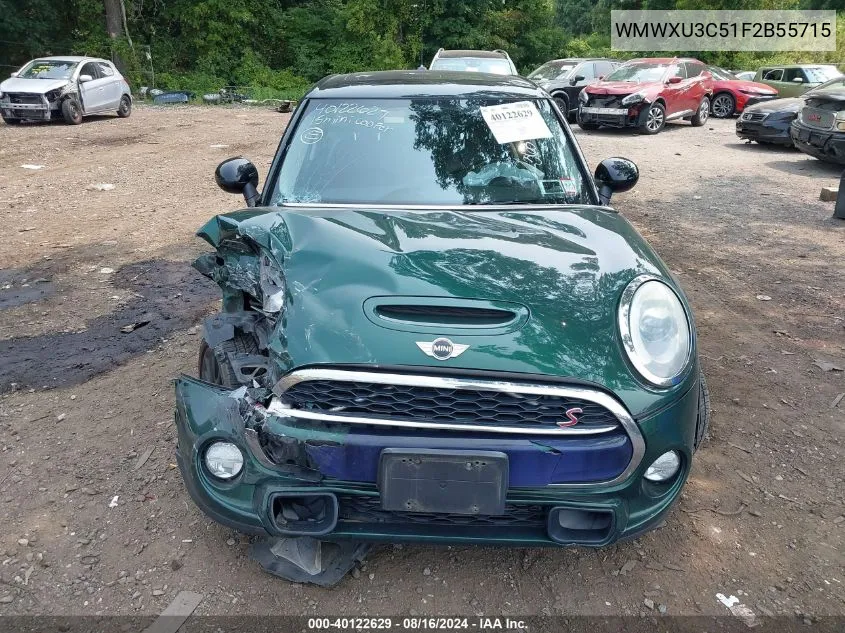 WMWXU3C51F2B55715 2015 Mini Hardtop Cooper S