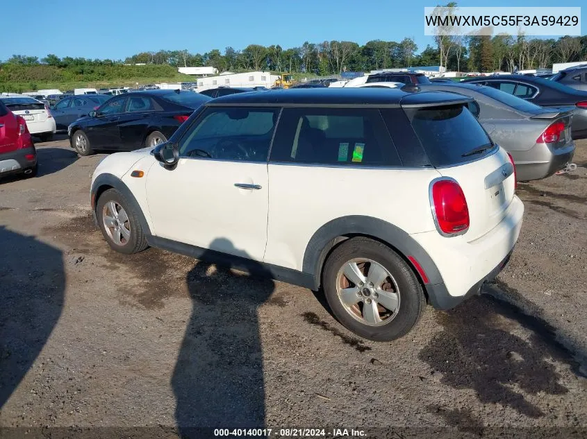 WMWXM5C55F3A59429 2015 Mini Hardtop Cooper