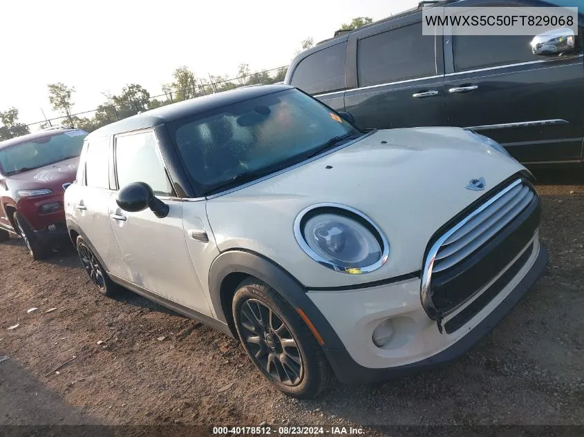 2015 Mini Hardtop Cooper VIN: WMWXS5C50FT829068 Lot: 40178512