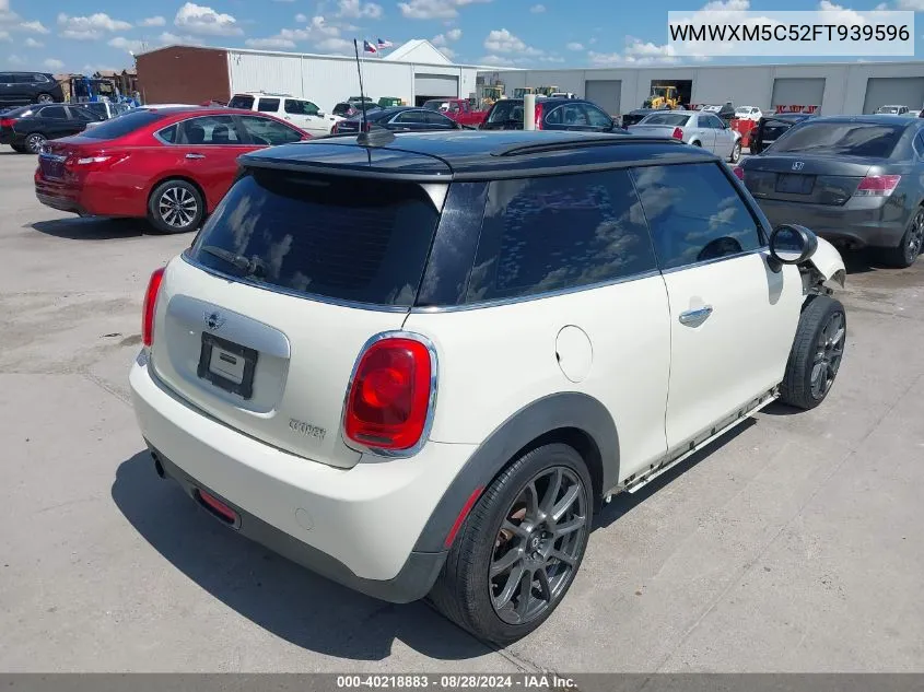 WMWXM5C52FT939596 2015 Mini Hardtop Cooper