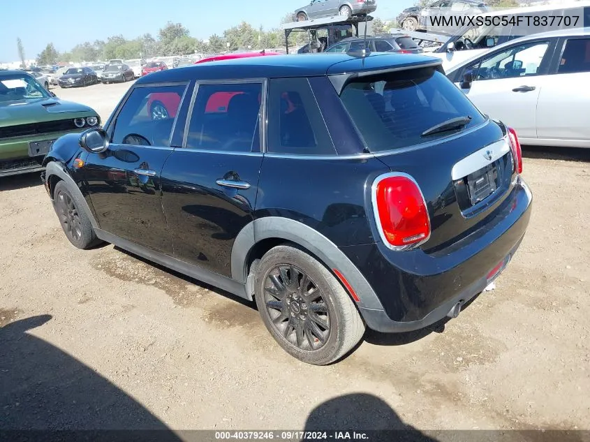 2015 Mini Hardtop Cooper VIN: WMWXS5C54FT837707 Lot: 40379246