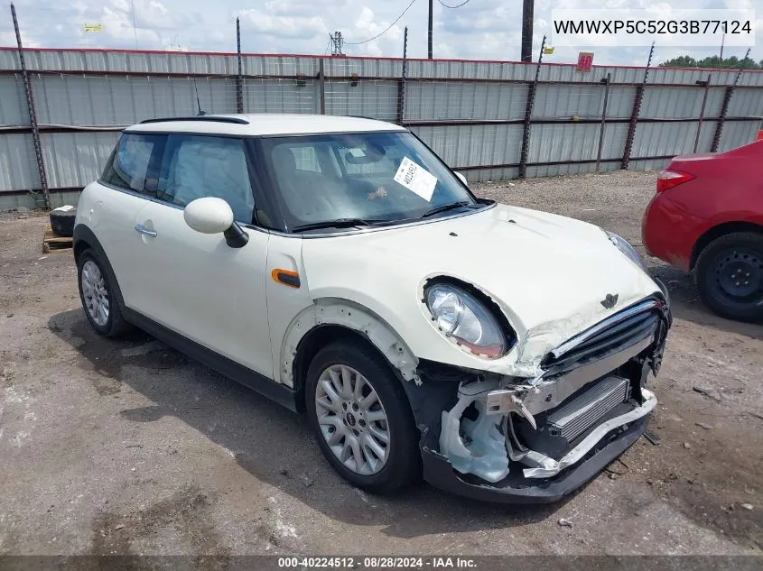 2016 Mini Hardtop Cooper VIN: WMWXP5C52G3B77124 Lot: 40224512