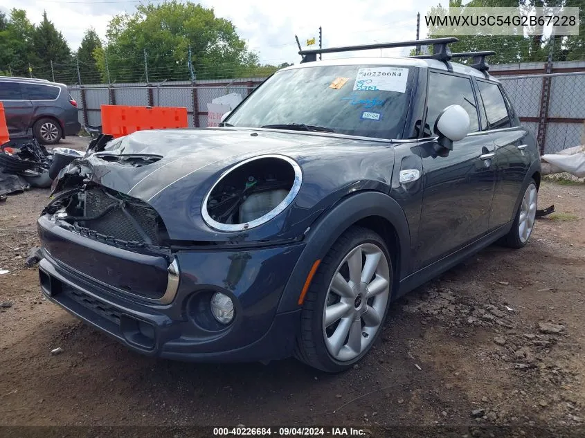 WMWXU3C54G2B67228 2016 Mini Hardtop Cooper S