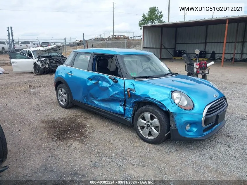 WMWXU1C51G2D12021 2016 Mini Hardtop Cooper