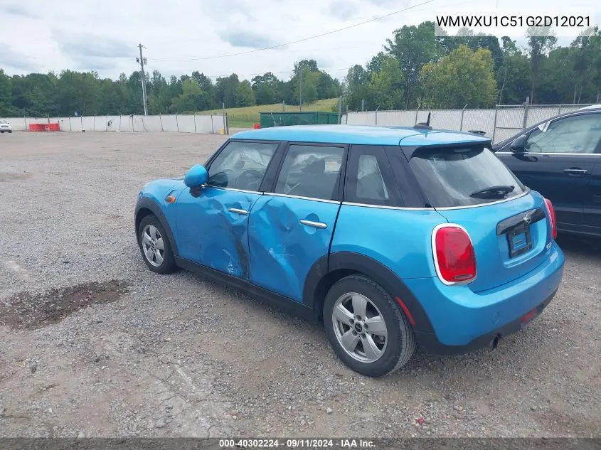 WMWXU1C51G2D12021 2016 Mini Hardtop Cooper