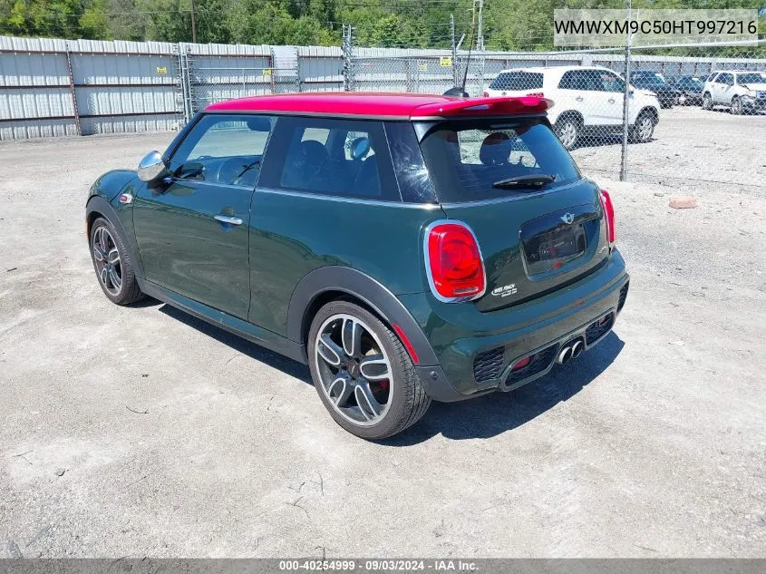 2017 Mini Hardtop John Cooper Works VIN: WMWXM9C50HT997216 Lot: 40254999