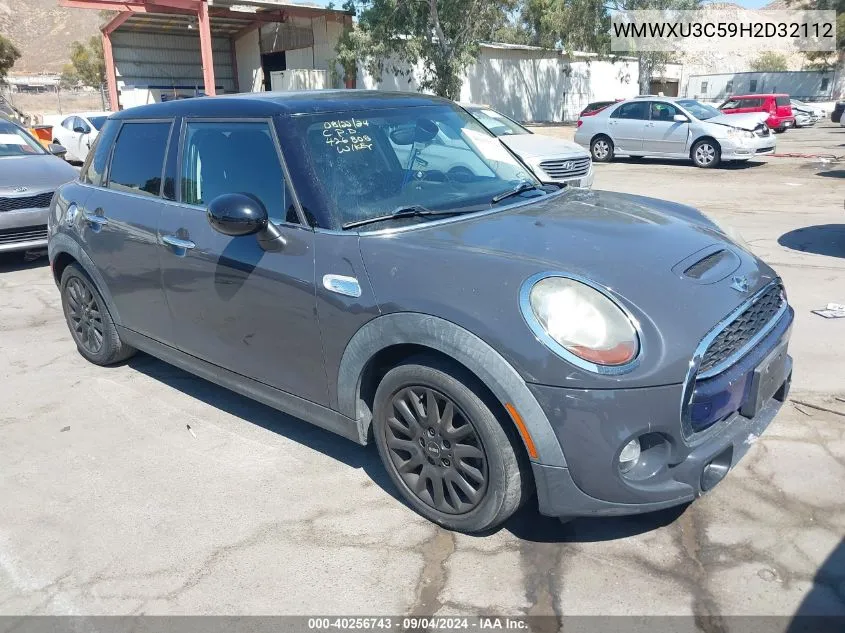 2017 Mini Hardtop Cooper S VIN: WMWXU3C59H2D32112 Lot: 40256743