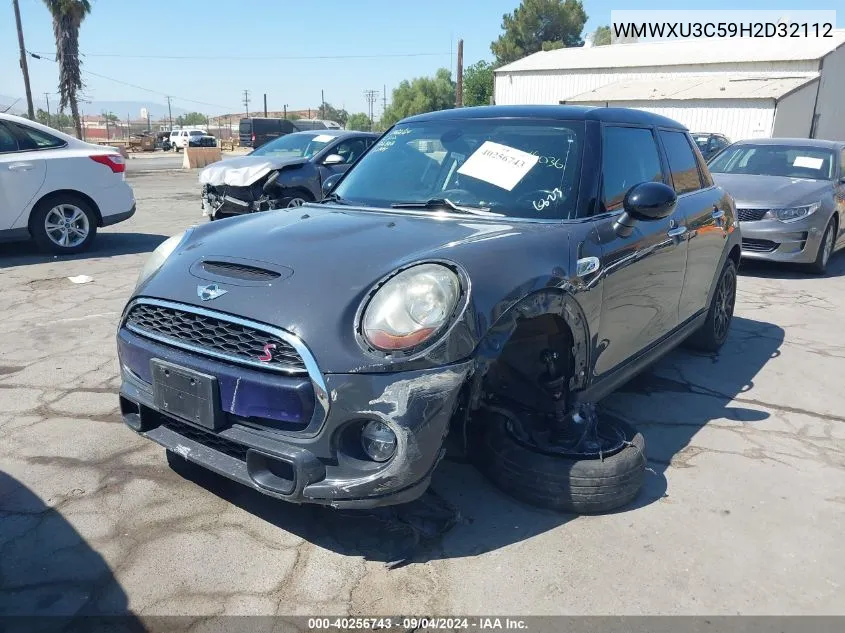 2017 Mini Hardtop Cooper S VIN: WMWXU3C59H2D32112 Lot: 40256743