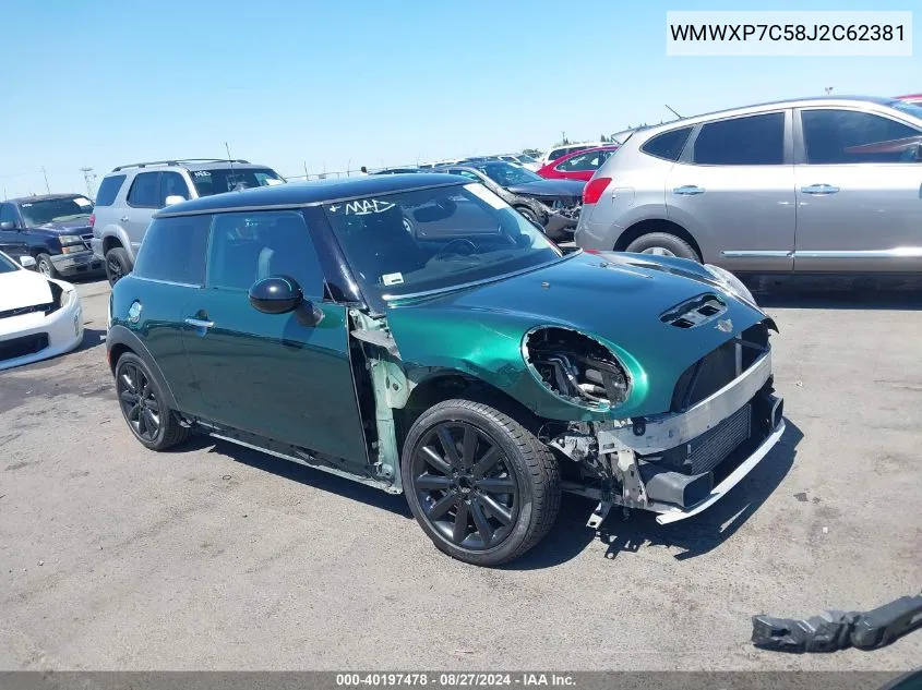 WMWXP7C58J2C62381 2018 Mini Hardtop Cooper S