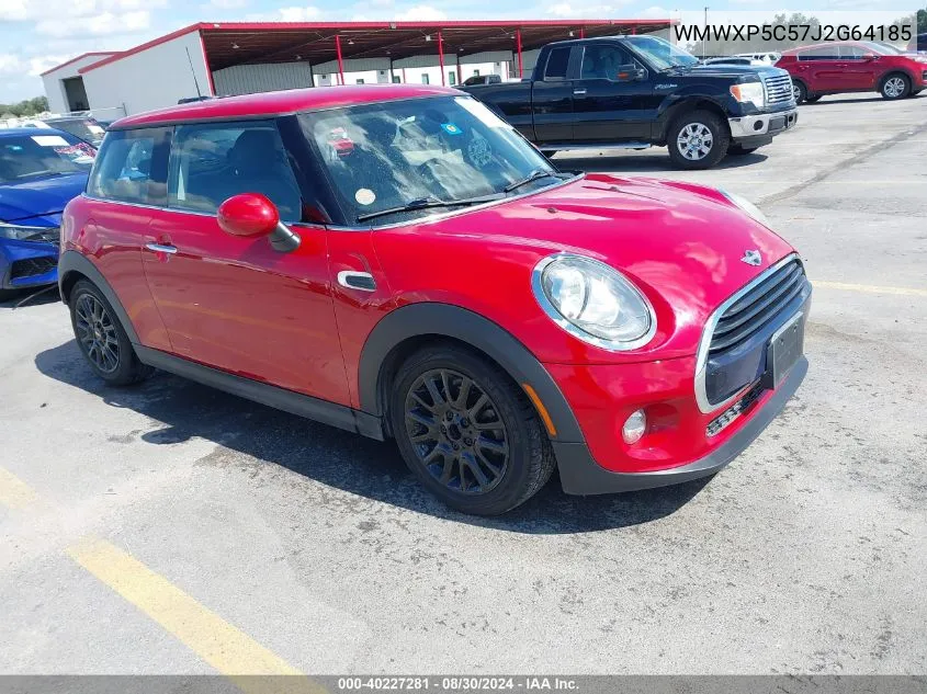 2018 Mini Hardtop Cooper/Oxford Edition VIN: WMWXP5C57J2G64185 Lot: 40227281