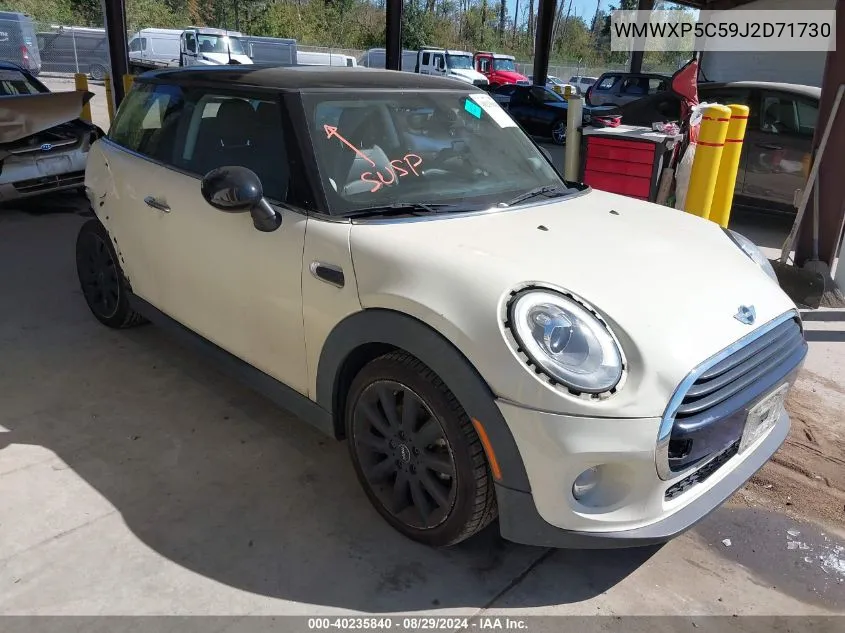 2018 Mini Hardtop Cooper/Oxford Edition VIN: WMWXP5C59J2D71730 Lot: 40235840