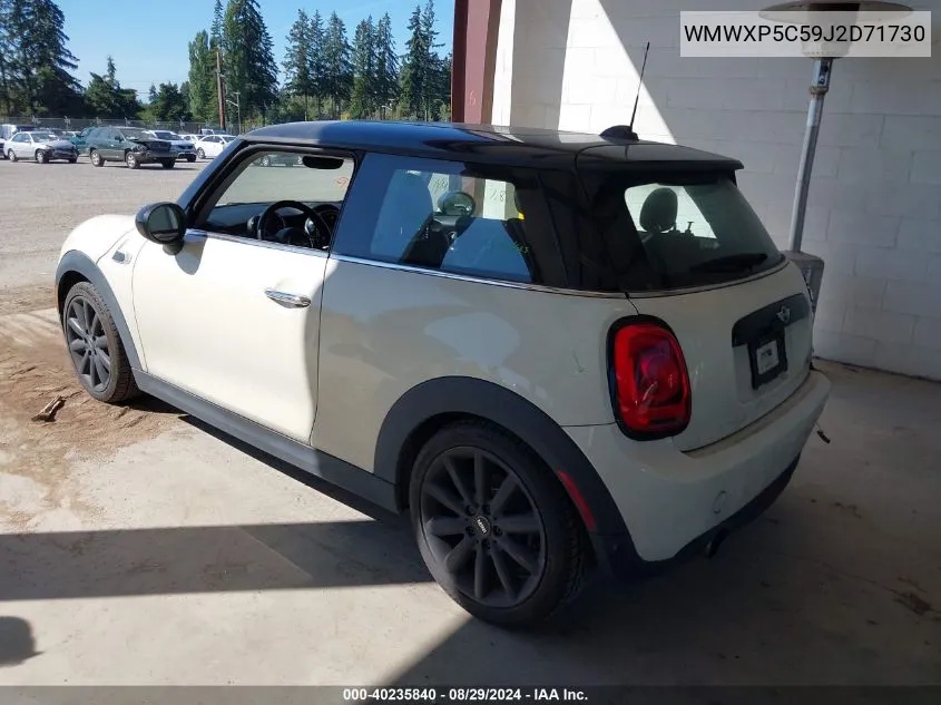 2018 Mini Hardtop Cooper/Oxford Edition VIN: WMWXP5C59J2D71730 Lot: 40235840