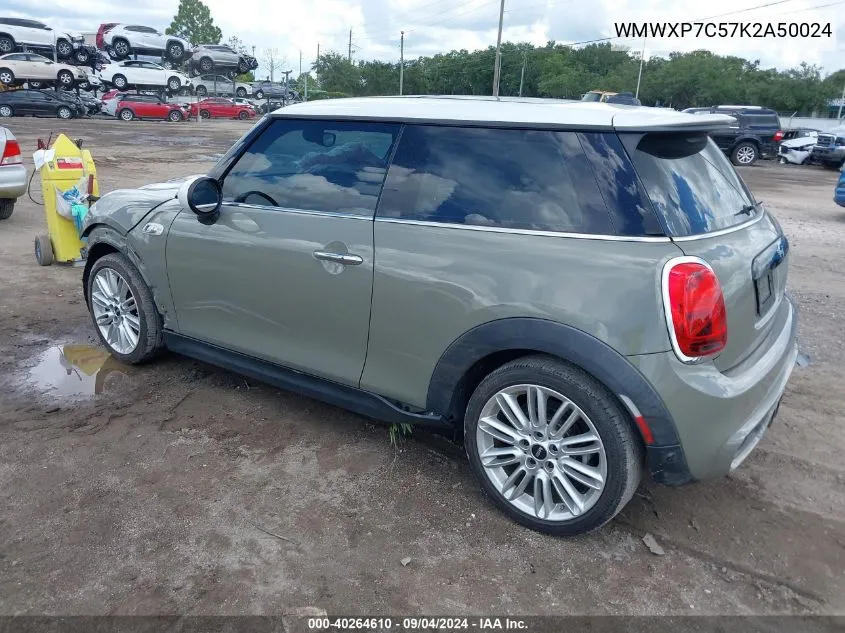 WMWXP7C57K2A50024 2019 Mini Hardtop Cooper S