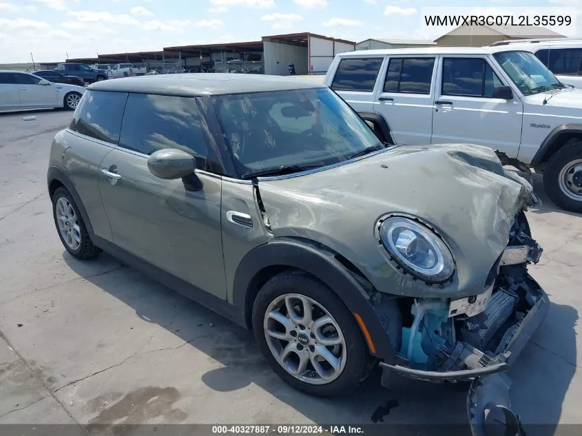 2020 Mini Hardtop Cooper VIN: WMWXR3C07L2L35599 Lot: 40327887