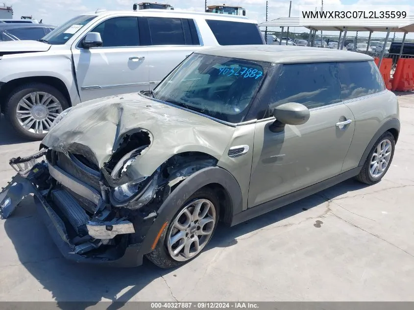 2020 Mini Hardtop Cooper VIN: WMWXR3C07L2L35599 Lot: 40327887